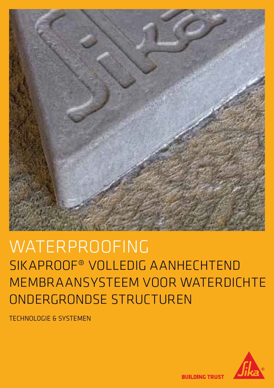 Brochure SikaProof A+