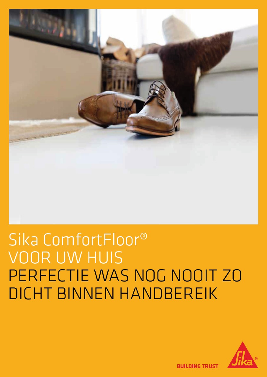 Sika® ComfortFloor® voor uw huis