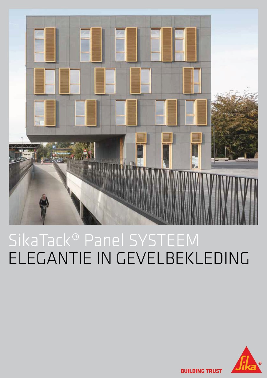 SikaTack® Panel Systeem