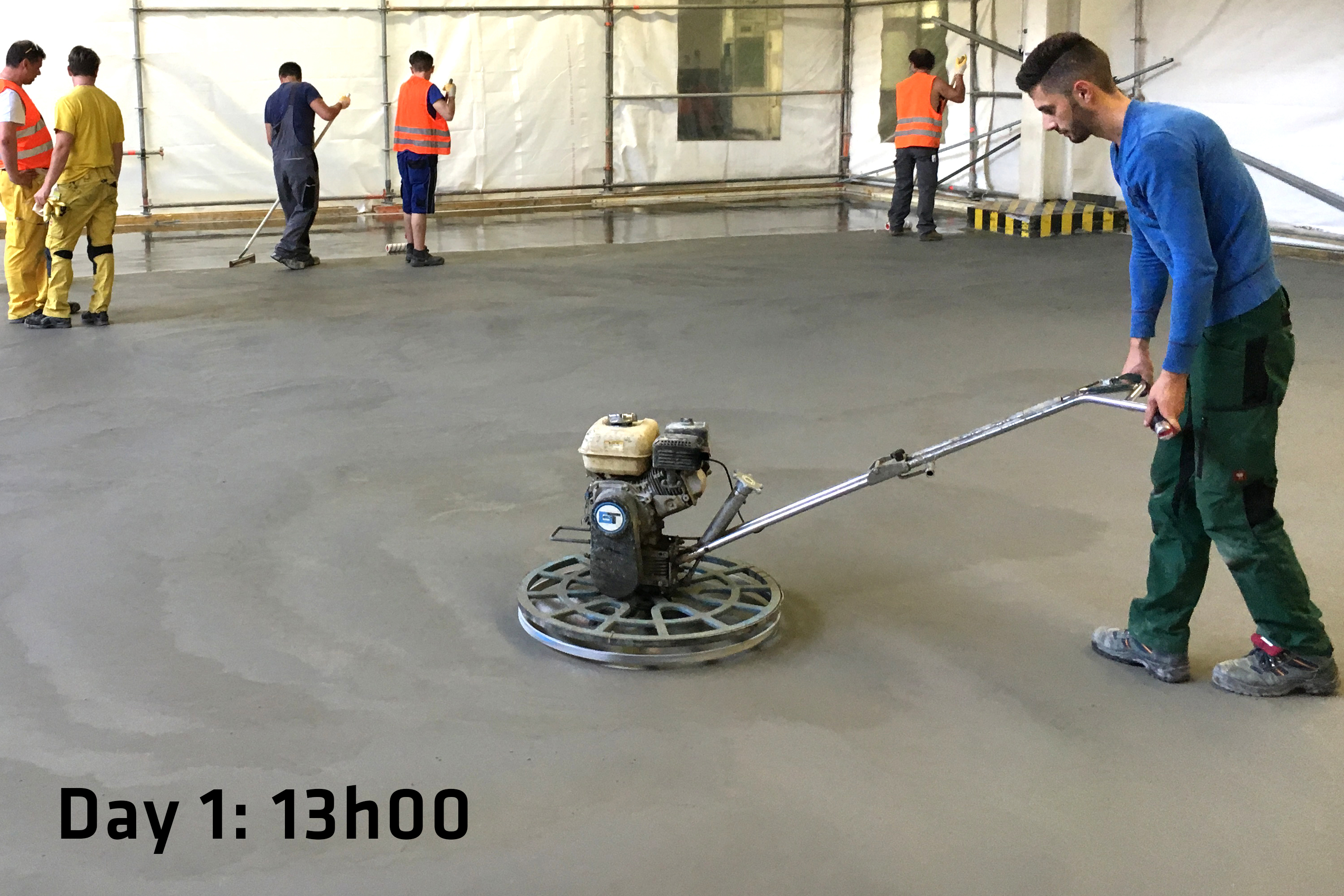 Day 1: 13h00
